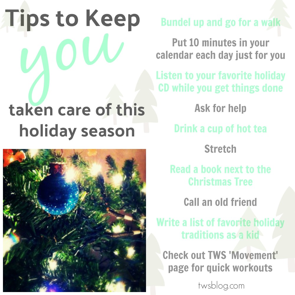 Tips to keep you taken care of this holiday season